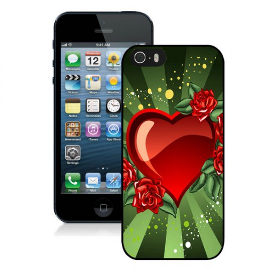 Valentine Rose iPhone 5 5S Cases CBO | Women - Click Image to Close